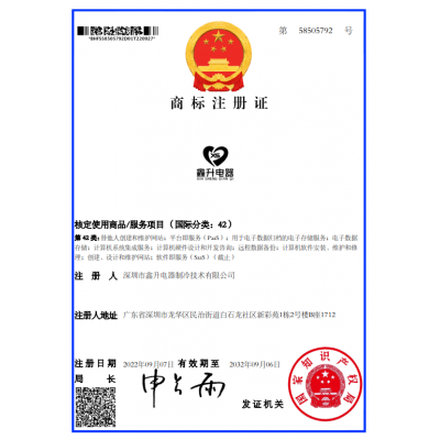 商标注册证